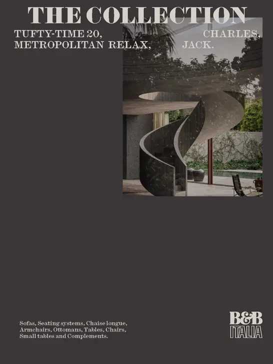 B&B Italia The Collection 2026 catalog cover