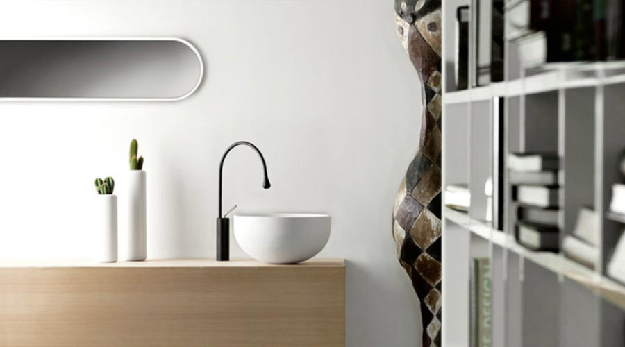 Gessi design taps for bathroom and kitchen