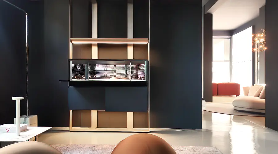 B&B Italia Flat.C sistema mobili contenitore