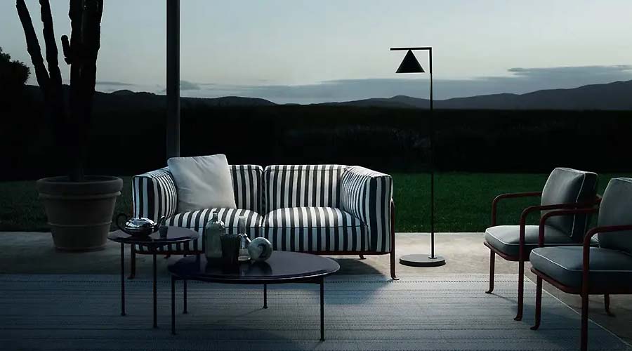 Tavolini Borea B&B Italia outdoor