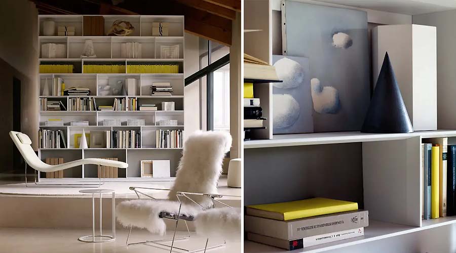B&B Italia Flat.C libreria e sistema a parete