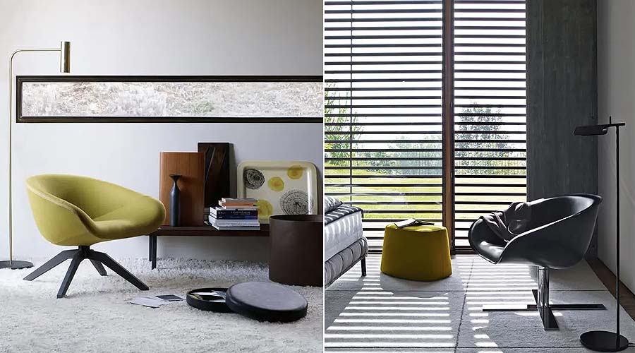 Poltrona Mart di B&B a prezzo outlet per arredamento B&B Italia Mart poltrona