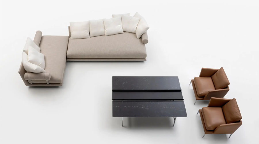 B&B Noonu divano prezzo outlet NooNu divano B&B Italia