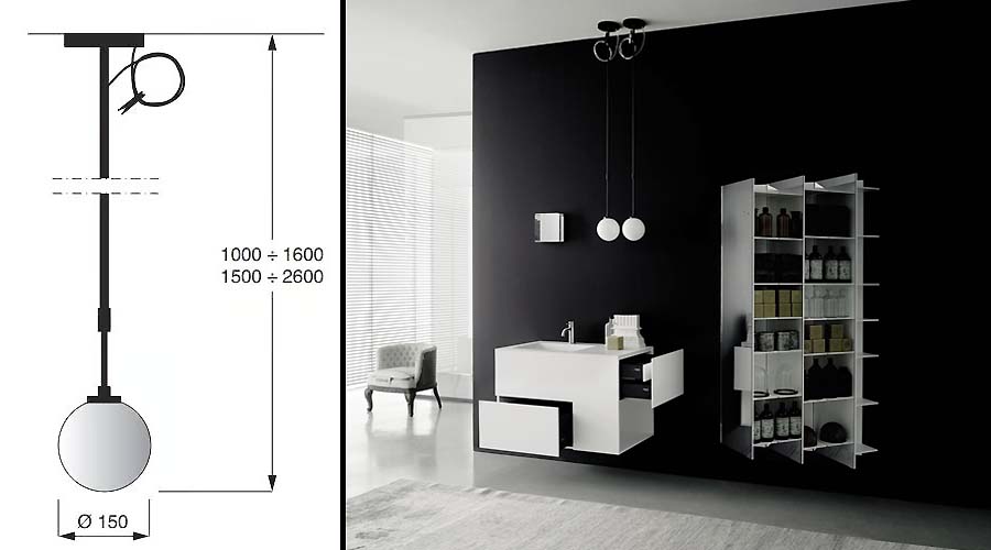 Boffi Boccia lampada