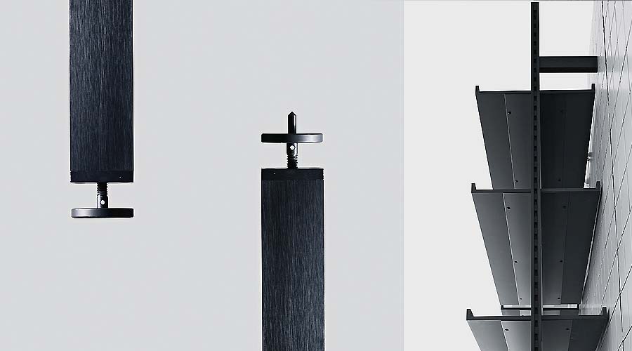 Boffi Brompton libreria, scaffalatura