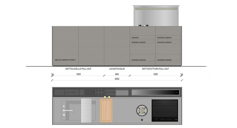 Boffi Combine Evolution prezzo outlet Boffi Combine design Lissoni
