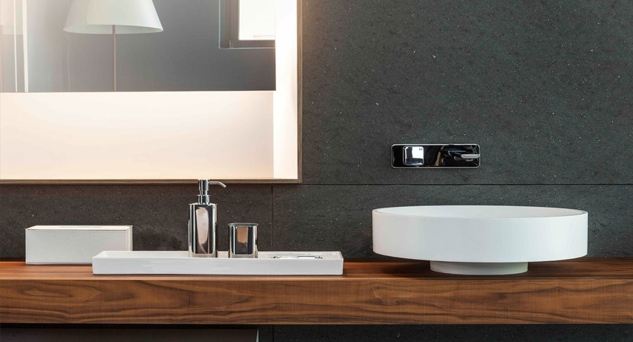 Boffi Flyer sistema contenitori bagno