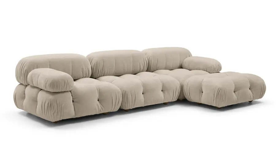 B&B Italia Camaleonda Exclusive Edition in tessuto Bellini bianco gesso