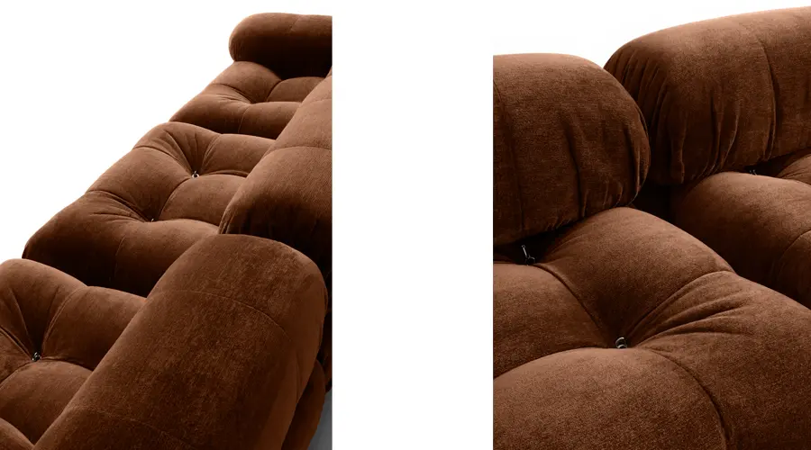 B&B Italia Camaleonda Exclusive Edition in tessuto Bellini bruciato