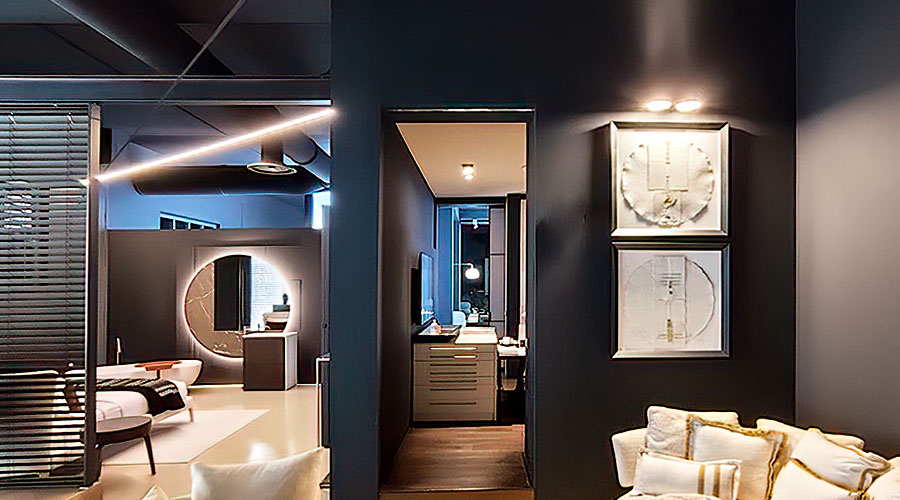 Davide Groppi Viceversa lampada a muro