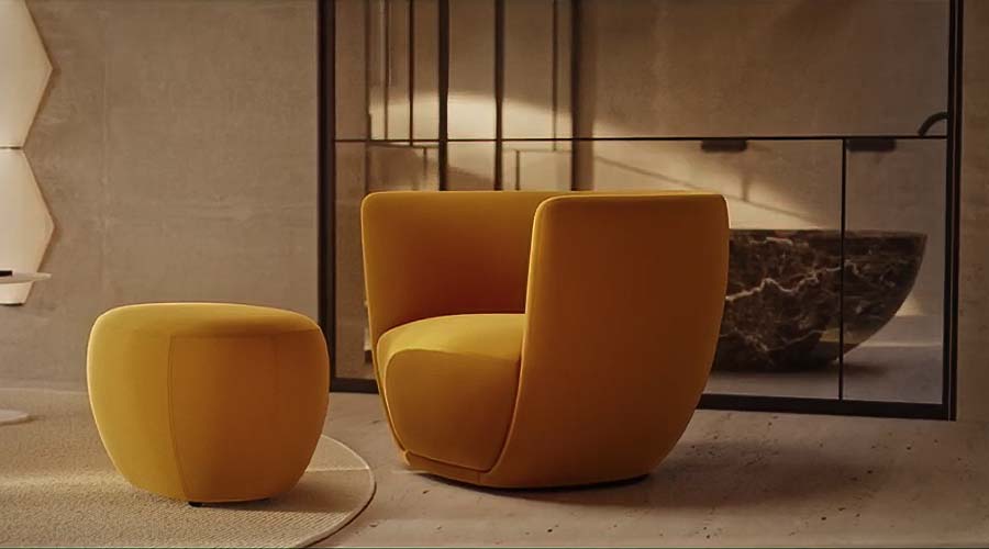 Poltrona Softnoons De Padova