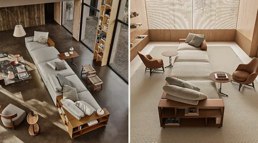 Flexform Groundpiece divano prezzo outlet Flexform Groundpiece divano