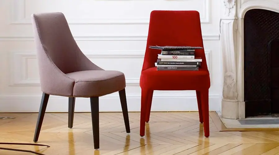 Maxalto Febo chairs, classic, low, high back