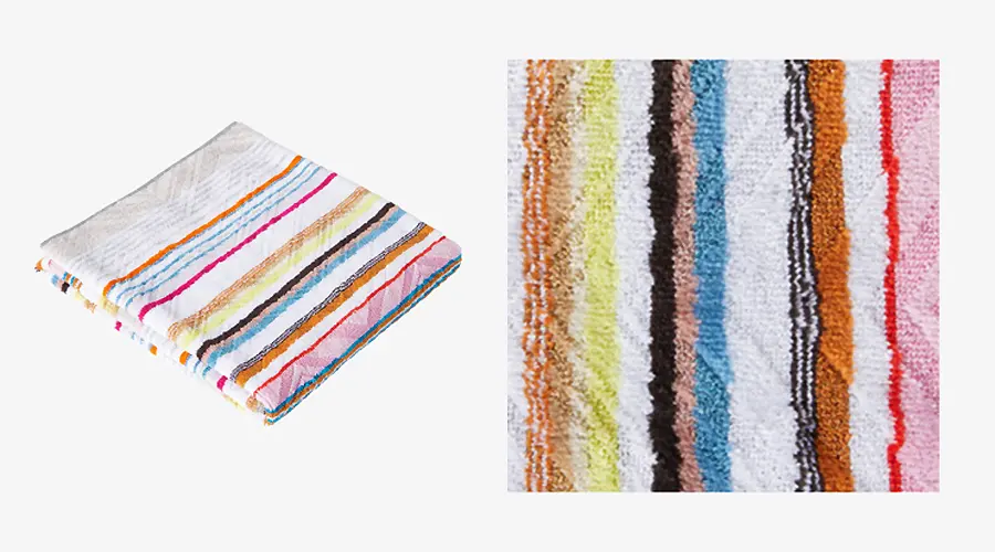 Moonshadow telo mare Missoni Home a prezzo outlet Missoni Home Moonshadow telo bagno e mare