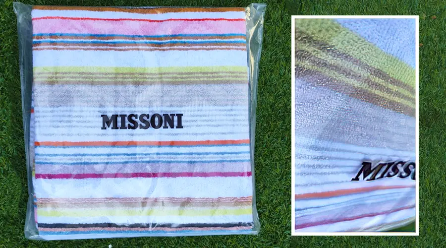 Moonshadow telo mare Missoni Home a prezzo outlet Missoni Home Moonshadow telo bagno e mare