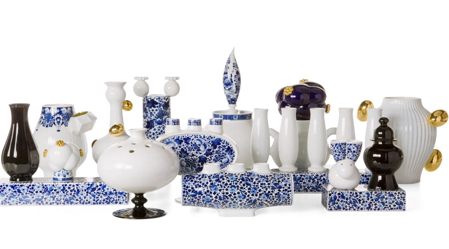 MOOOI Delft Blue vases outlet price