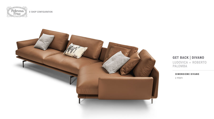 Divano Get Back Poltrona Frau