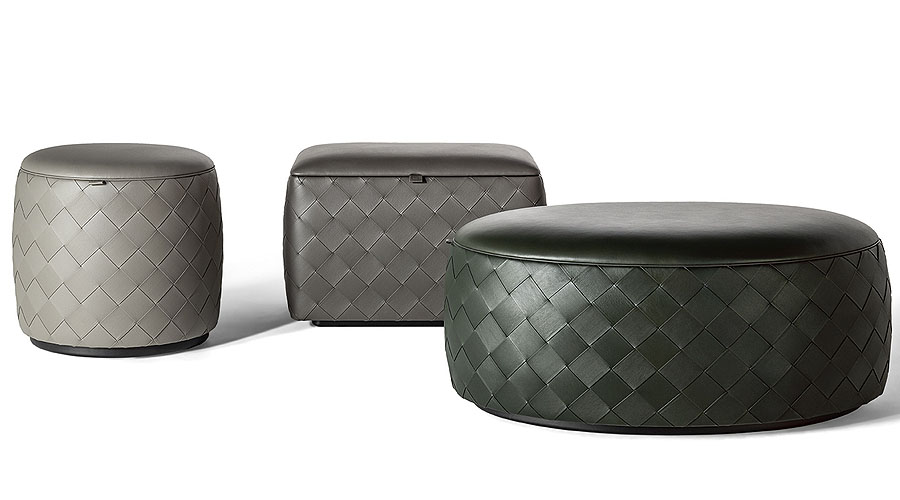  Poltrona Frau Grant pouf