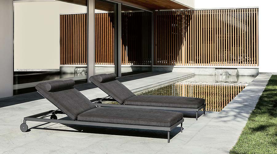 Talenti CleoSoft Alu lettini outdoor