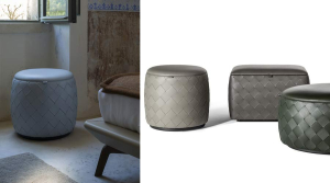 Poltrona Frau, Grant De Luxe pouf | Outlet Arredamento casa