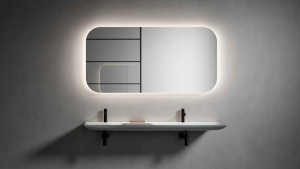Boffi Lotus mirror | Home furnishings outlet
