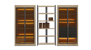 Maxalto Eracle bookcase | Home Furnishings Outlet