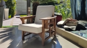Poltrona in Teak outdoor | Outlet Arredamento casa