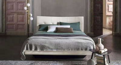 AURORA DUE BED BY POLTRONA FRAU OUTLET PRICE