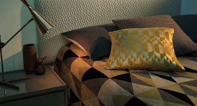 Kirkby Collezione Arco: Ochre, Teal, Plum, Biscuit Prezzo Outlet