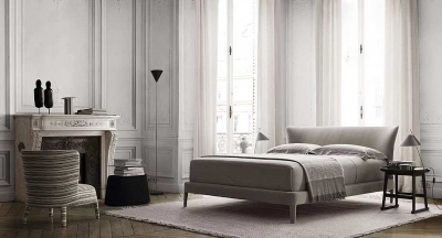 Letto Febo Maxalto Prezzo Outlet In Tessuto o Pelle