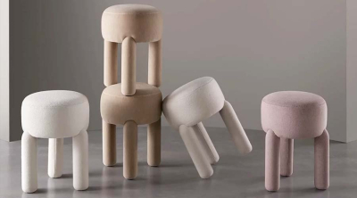 Meridiani Gino Pouf - Sgabello Prezzo Outlet -25%